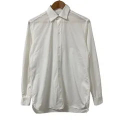 CHARVET シャルベ 長袖コットンシャツ サイズ16 ホワイト  メンズ 古着 中古 USEDのサムネイル