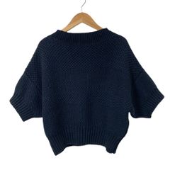 ぽんた様専用 FOXEYフォクシー サマーニット 半袖 麻リネン ケーブル