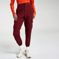 キャリー レディース ボトムス カジュアルパンツ クレープ CALIA Womens Effortless Crepe Cargo Jogger Deep Merlot