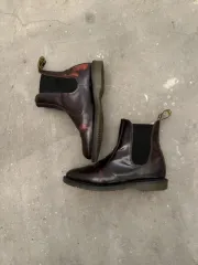 Dr martens レッド COLOR チェルシーブーツ