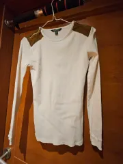 ラルフローレン アイボリー 長袖 Tシャツ XS