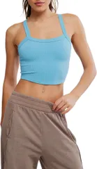 フリーピープル レディース アンダーウェア ブラジャー FP Movement Womens All Clear Cami Blue Crush ブルー