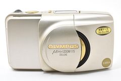 OLYMPUS コンパクトフィルムカメラ μ[mju]ZOOM115DELUXE - メルカリ