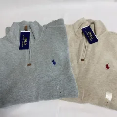 M ポロラルフローレン ハーフジップアップ