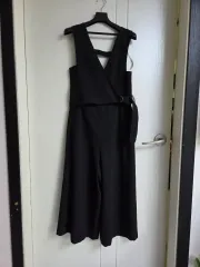 OLIVE des OLIVE スタイリッシュ ブラック ラブ スタイル ワイド オールインワン