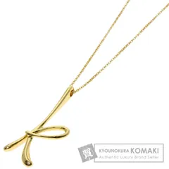 TIFFANY&Co. ティファニー イニシャル K ネックレス K18YG レディース [中古]