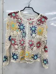 かぎ針編みカーディガン