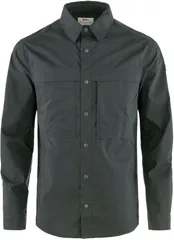 フェールラーベン メンズ トップス シャツ Fjallraven Mens Abisko Trailong Sleeve Shirt Dark Grey グレーのサムネイル