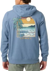 オニール メンズ アウター パーカー・スウェット ONeill Mens Fifty Two Pullover Hoodie Blue Mirage ブルーのサムネイル