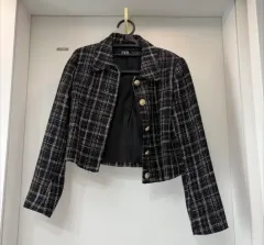 ザラ ツイード クロップドジャケット (未着用 新品)