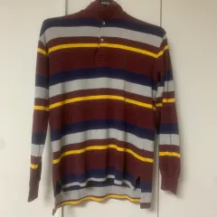 Polo Ralph Lauren ポロラルフローレン ストライプ ポロシャツ 長袖