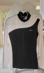 Titleist(タイトリスト) ゴルフウェア Tシャツ ブラック/白 M