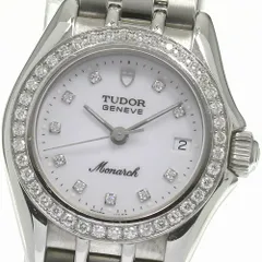 チュードル TUDOR 15810 モナーク ダイヤベゼル 10P クォーツ レディース _826063のサムネイル