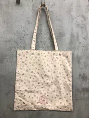 LOWRYS FARM ローリーズファーム 花柄 トート バッグ アイボリー系 ■■ レディース
