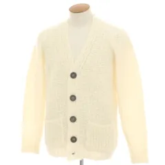 【中古】ロベルトコリーナ ROBERTO COLLINA × ロンハーマン ウールアルパカナイロン カーディガン アイボリー【サイズ48】【メンズ】のサムネイル