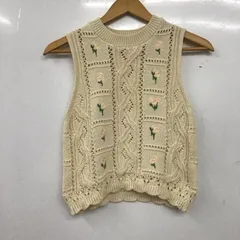 ZARA ザラ ベスト 3991 102 711 プルオーバー コットンニットベスト