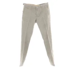 【新品】ヤコブコーエン JACOB COHEN BOBBY ストレッチウールカシミヤ カジュアルスラックスパンツ ライトグレー【サイズ34】【メンズ】のサムネイル