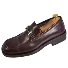 美品 グッチ GUCCI ローファー モカシン ビジネスシューズ ホースビット