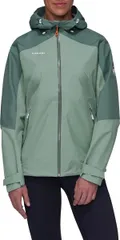 マムート レディース アウター ジャケット・ブルゾン フーデッドジャケット Mammut Womens Convey Tour HS Hooded Jacket JadeDark Jadeのサムネイル