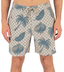 Hurley Men's Phantom Naturals Tailgate 18 Boardshorts (Hazelnut) - Men's Swimwear Shorts