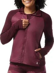 スマートウール レディース アウター ジャケット・ブルゾン Smartwool Womensmartloft Jacket Black Cherry ブラック
