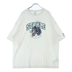 PUMA (プーマ) フロントプリント半袖Tシャツ 622201-65 アイボリー