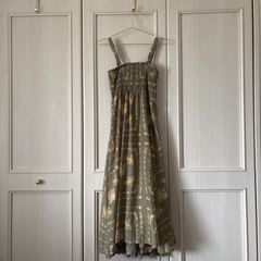 Betsey Johnson ブラウン刺繍キャミワンピース サイズ4　ドレス Betsey Johnson ブラウン刺繍キャミワンピース サイズ4 ドレス - メルカリ