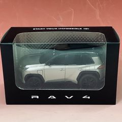 トヨタ bZ4Xツーリング クリスタルホワイトパール プルバックカー
