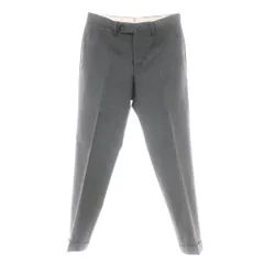 【中古】ジェルマーノ GERMANO BEAMS F別注 ストレッチウール ドレススラックスパンツ ダークグレー【サイズ42】【メンズ】のサムネイル