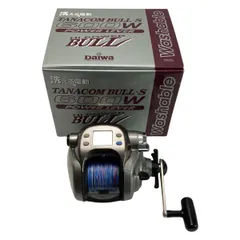 リール TANACOM BULL-S600W daiwa ダイワ タナコンブルS ② (P1848wY) Daiwa Tanacom Bull S600W Electric Reel +English manual,Line