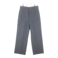 JIL SANDER (ジルサンダー) 19AW ウールギャバジン ノータック スラックス パンツ グレー JSMP310101 MP210800のサムネイル