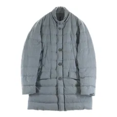 MONCLER (モンクレール) 18AW ウール フーデッド ジップアップ ロングコートダウンジャケット グレー D20913170780 54272のサムネイル