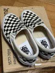 245 VANS ボルト チェッカーボード スリッポン 出品