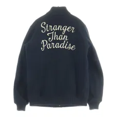 WACKO MARIA (ワコマリア) チェーン刺繍ロゴ スタジアムジャケット ウール ブラック