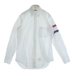 THOM BROWNE (トムブラウン) オックスフォード コットン 長袖シャツ ホワイトのサムネイル