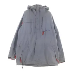 PATAGONIA (パタゴニア) 90s VINTAGE BACK BOWL ANORAK バックボウル アノラックジャケットパーカー グレー/レッドのサムネイル