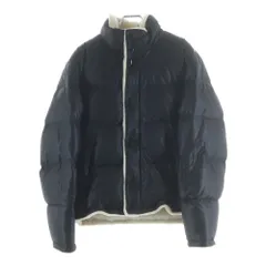 SAINT LAURENT PARIS (サンローランパリ) フェイクシアリング ムートンダウンパファージャケット ブラック 745644 Y9G12のサムネイル