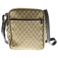 GUCCI GGスプリーム インターロッキングG ボディバッグ A4サイズOK GUCCI GGスプリーム インターロッキングG ボディバッグ A4サイズOK