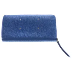 Maison Margiela (メゾンマルジェラ) Four Stitches Zip Around Leather Long Wallet 4ステッチ アラウンドジップ レザー ロングウォレット 長財布 ブルー レディース S56UI0092のサムネイル