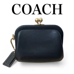 【極美品】COACH コーチ がま口財布 Kiss Lock Clasp