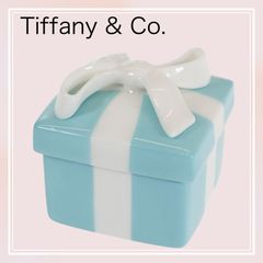 TIFFANY＆Co. ティファニー カラーブロック ピギーバンク（貯金箱