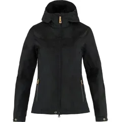フェールラーベン レディース アウター ジャケット・ブルゾン Fjallraven Womenstina Jacket Black ブラックのサムネイル