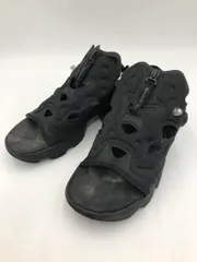 Reebok リーボック ID7562 インスタ ポンプフューリー ジップ サンダル size24cm/黒 ■◆ レディース