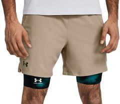 언더 아머 맨즈 하의 바지 반바지 반바지 Under Armour Mens Vanish Woven 6 Shorts Timberwolf TaupeSilt 트
