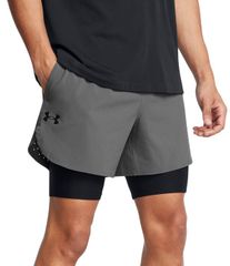 언더아머 맨즈 하의 바지 반바지 반바지 Under Armour Mens Vanish Elite 2in1 Shorts CastlerockBlack 블랙