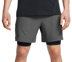 언더아머 맨즈 하의 바지 반바지 반바지 Under Armour Mens Vanish Woven 2in1 Shorts CastlerockBlack 블랙