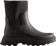 ハンター レディース シューズ ブーツ・レインブーツ Hunter Boots Womens City Explorer Short Rain Boots Black ブラック