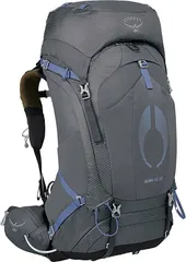 オスプレー レディース バッグ バックパック・リュックサック Osprey Womens AuraG 50 Backpack Tungsten Grey グレーのサムネイル