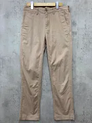 BEAMS ビームス 92-23-0156-803 ストレッチ テーパード イージー チノ パンツ sizeM/ベージュ ■■ メンズ