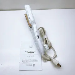 《ほぼ未使用＊付属品完備》 KINUJO 絹女 ストレート アイロン ホワイト  ,2603N217